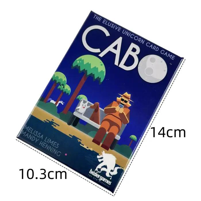 2 Styles CABO anglais édition de luxe jeu de société carte 2-4 Kabo jeu de société de rassemblement 