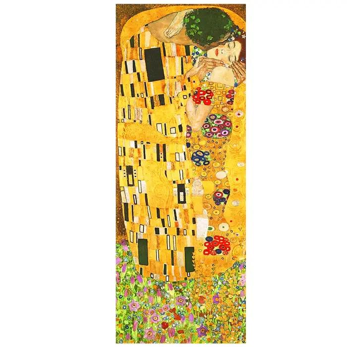 Artiste Gustav Klimt baiser Collection abstraite peinture à l'huile sur toile affiches et imprimés C