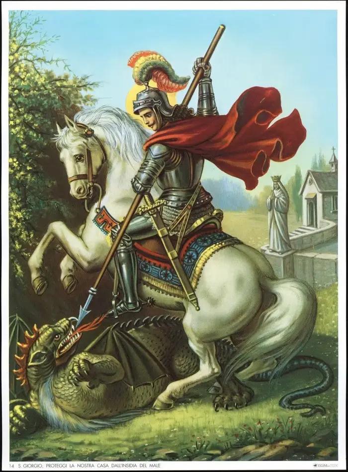 Erzulie Dantor grec et chrétien, Madonna noire, vierge marie catholique, affiche sur toile d'art imp