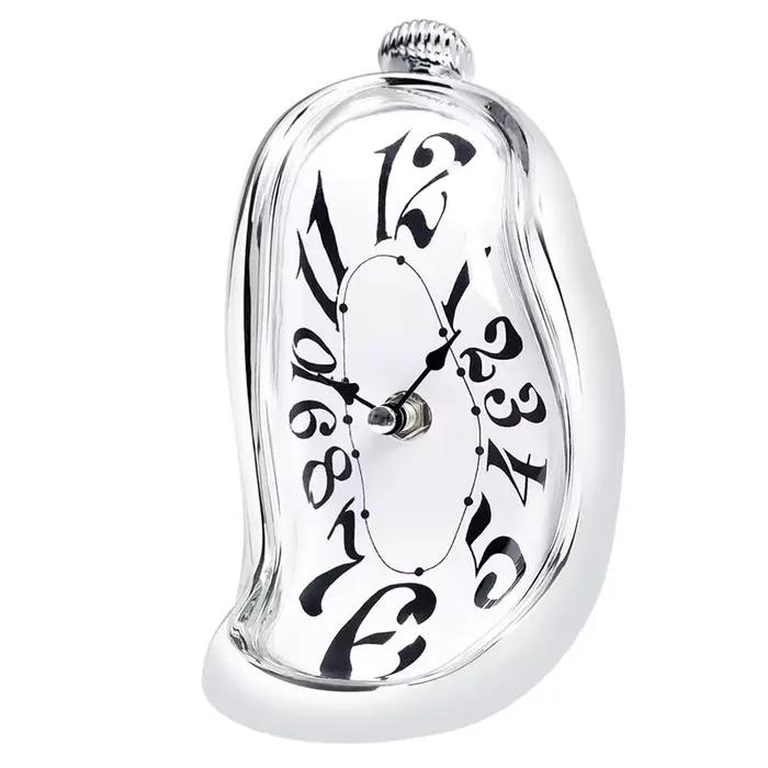 Horloge murale inspirée de l'art X51A, décoration d'horloge fondue, cadeau créatif utilisé pour la d