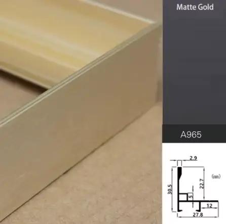 Cadre en alliage d'aluminium personnalisé pour tableaux, cadre pour toile, DIY, moderne, grand forma