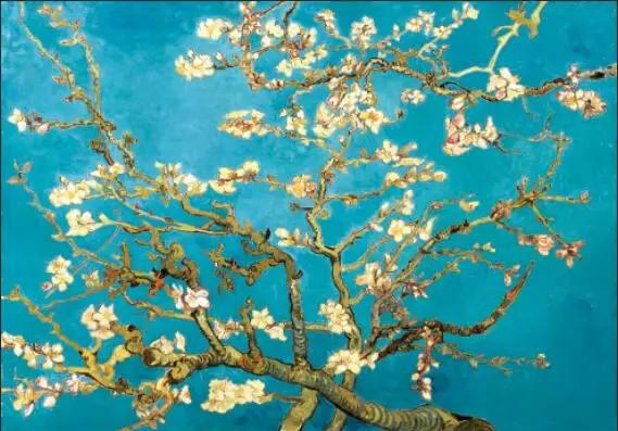 Van Gogh fleur d'amande célèbre peinture à l'huile toile impression Reproduction impressionniste fle