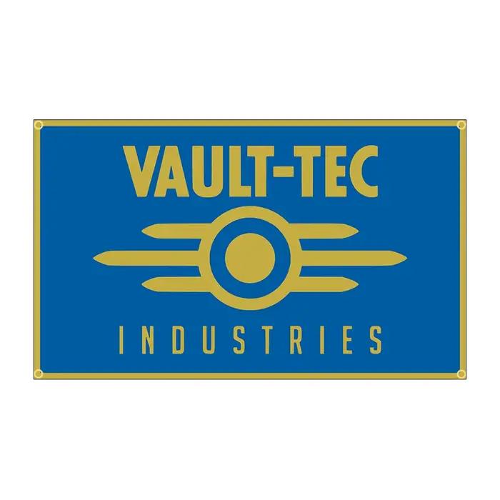 Vault-Tec drapeau New Vegas bannière Polyester imprimé jeu Camp affiche 60x90cm 90x150cm décor pour 
