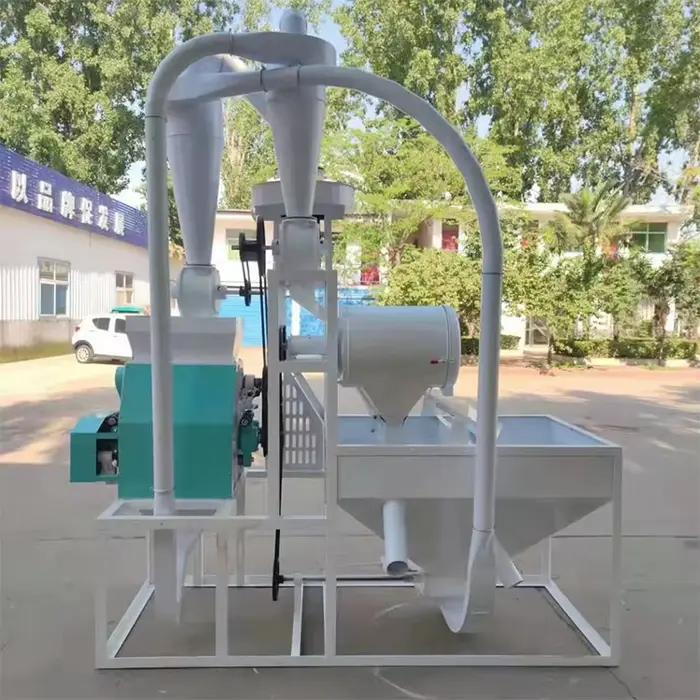 Machine à moudre le blé de type nouveau 2025 personnalisée, machine à moudre la farine de bonne qual