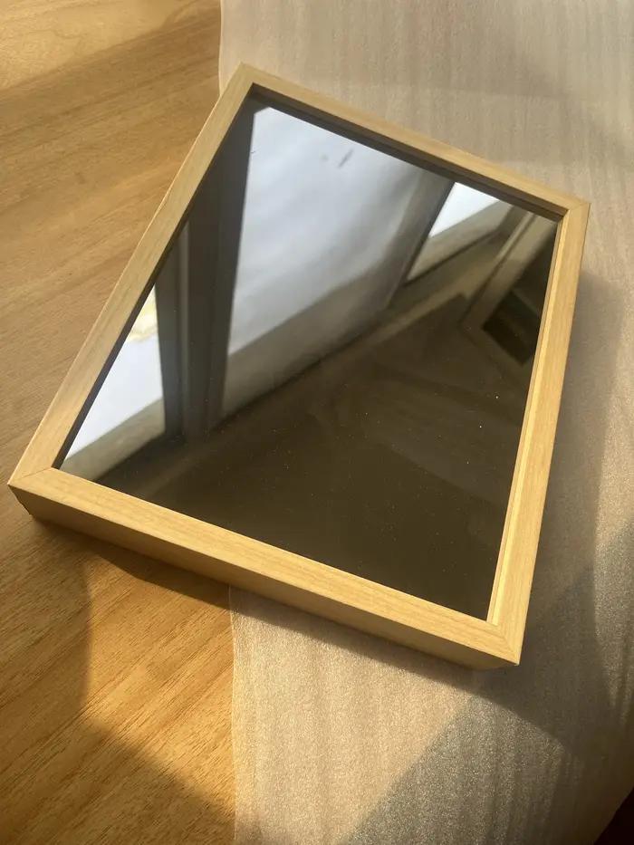 Peinture lumineuse avec éclairage miroir, cadre photo personnalisé, cadre photo pour la maison, pein