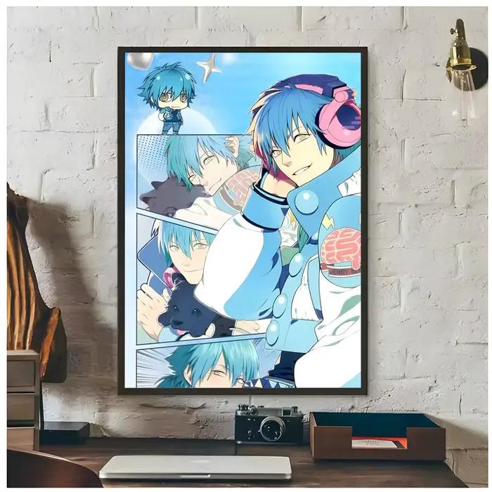 Affiche BL Anime D-DRAMAtical Murder, décoration artistique haut de gamme et cadeau pour la maison, 