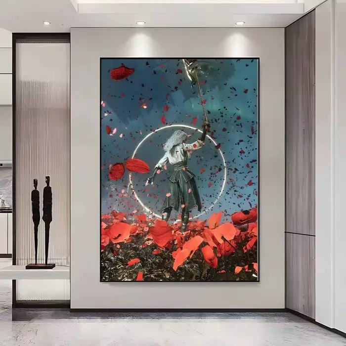 Affiche Clair Obscur Expedition 33, affiches HD auto-adhésives imperméables, idéales pour la décorat