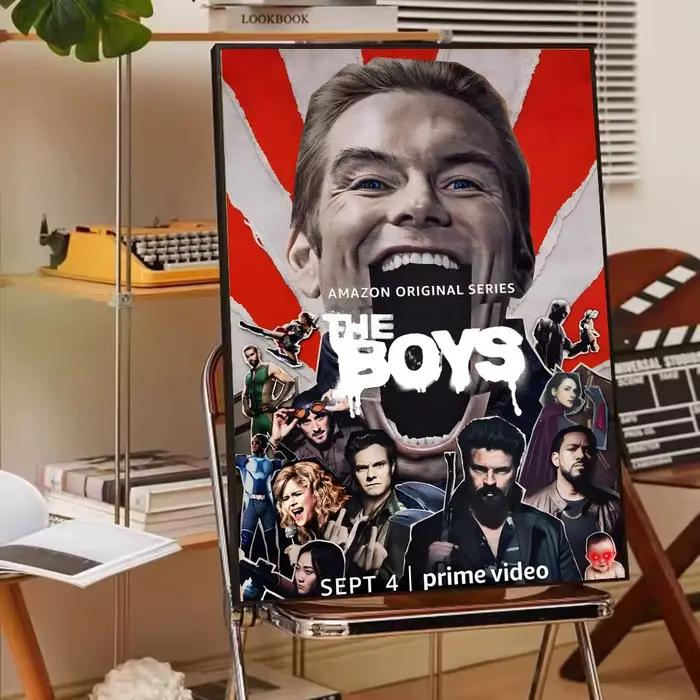 Affiche de film « The Boys Comics », impression sur papier, décoration artistique pour la maison, le