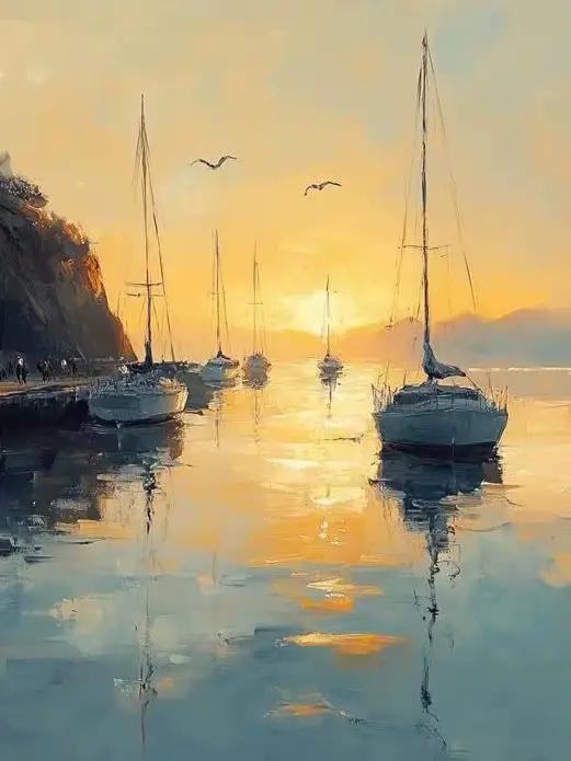 Affiches d'art de paysage, impression sur toile, couleurs, tendances de la mode, maisons, Villas rur