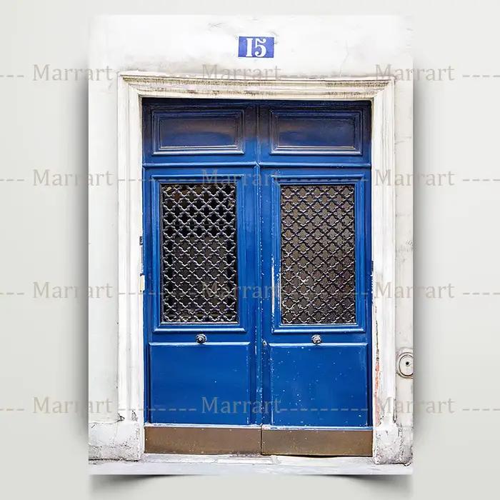 Paris porte photographie impression Paris France Architecture photographie mur Art toile peinture vo