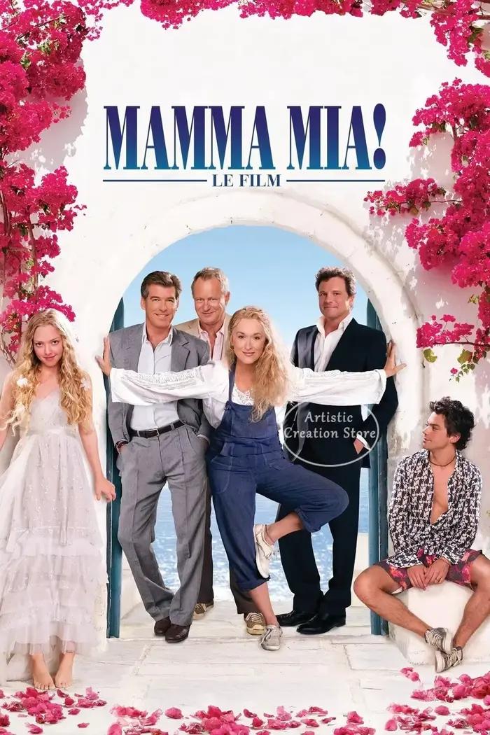 Maman Mia! Peinture sur toile de l'émission de télévision classique, impression HD, gestion pour cha