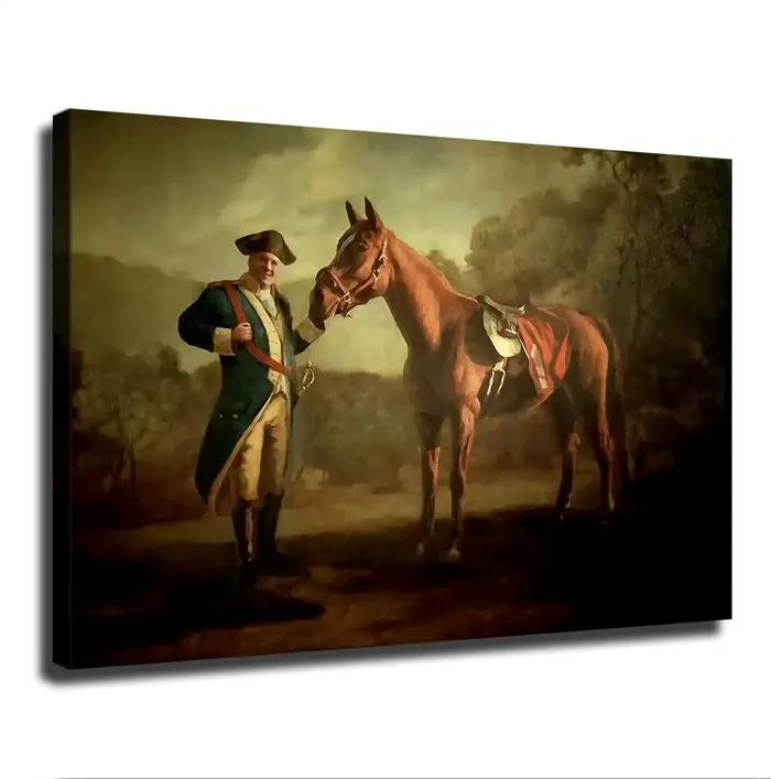 Tony Soprano PieOMy cheval toile affiche HD Napoléon Style mur Art pour chambre décor à la maison x 