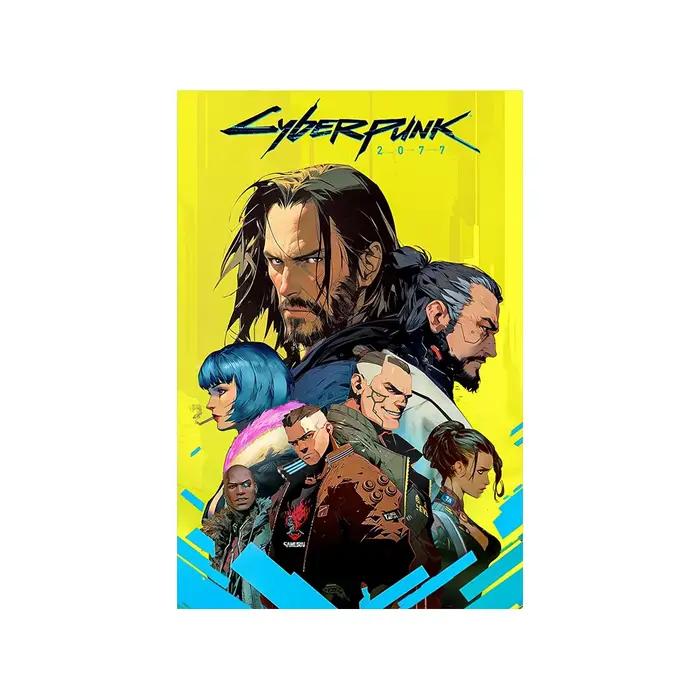 Affiche murale Cyberpunk 2077, impressions sur toile style Cyberpunk, décorations Cyberpunk 2077, pe