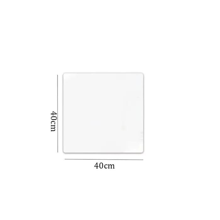 Autocollant mural miroir carré, 1 pièce, carreaux acryliques auto-adhésifs doux, décor de maison, sa