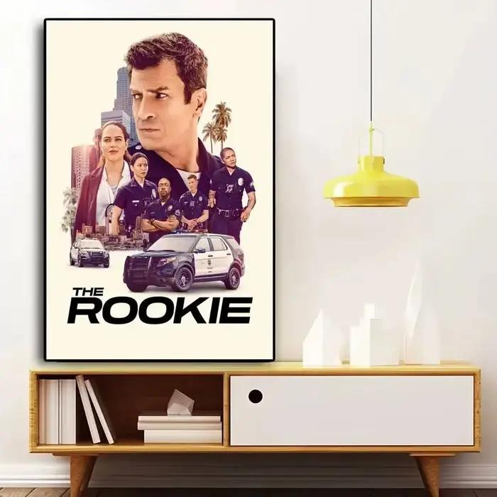 Affiche TV The Rookie imprimée, Art mural moderne pour salon, chambre à coucher, décoration de maiso