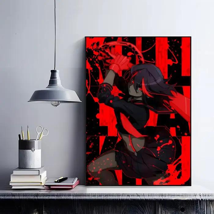 Anime Cool k-kill La Kill affiche HD Art Mural Wallart affiche étanche Vintage impression décor pour