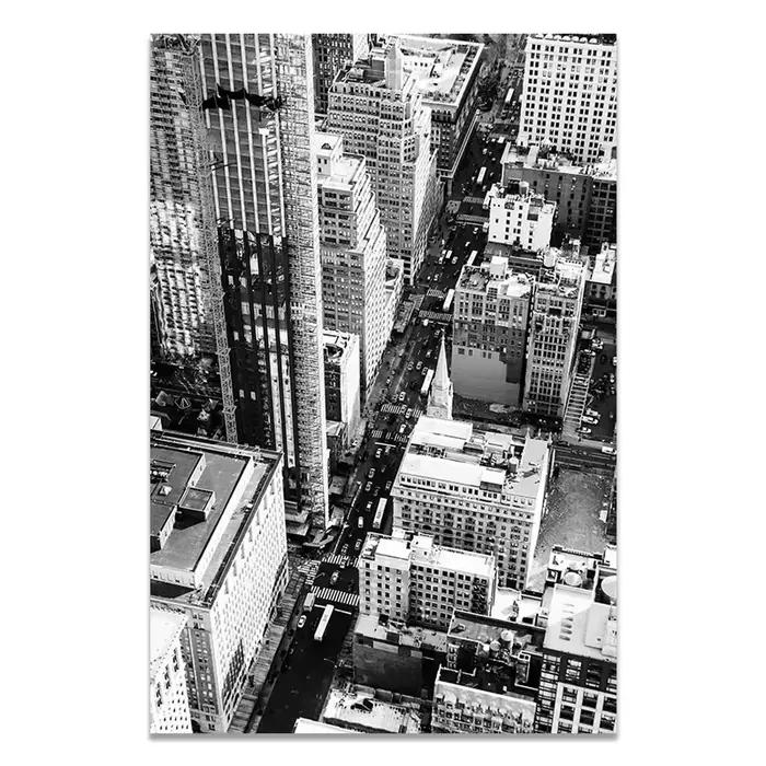 Peinture sur toile murale noire et blanche, tour de Paris, pont de Brooklyn, affiches et impressions