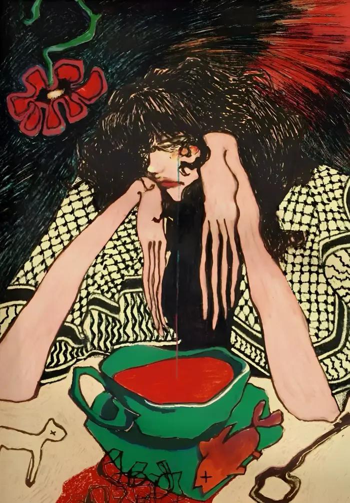 Affiche de danse de rêve Ophelia Vintage, femme élégante dans l'eau, imprimés modernes, peinture sur