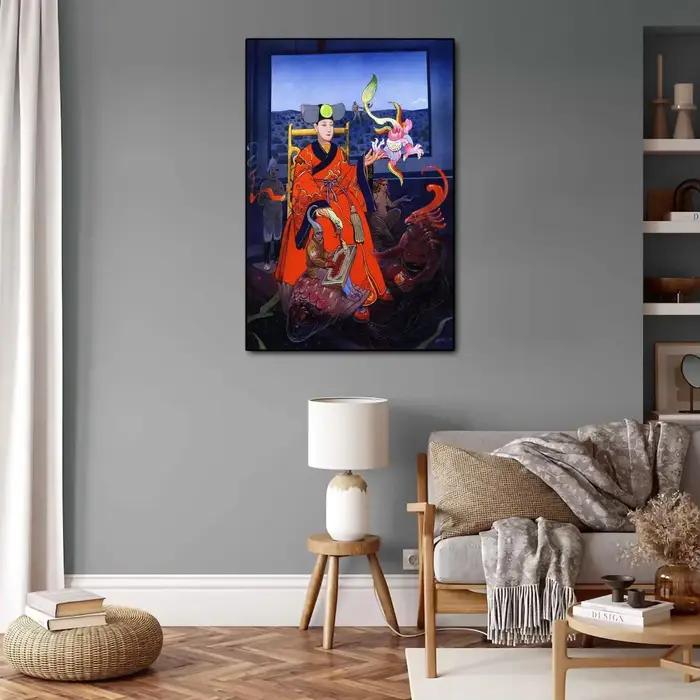 Peinture sur toile de jeu vidéo Moebius Cartoonist Anime, affiche d'art et image d'art mural, impres