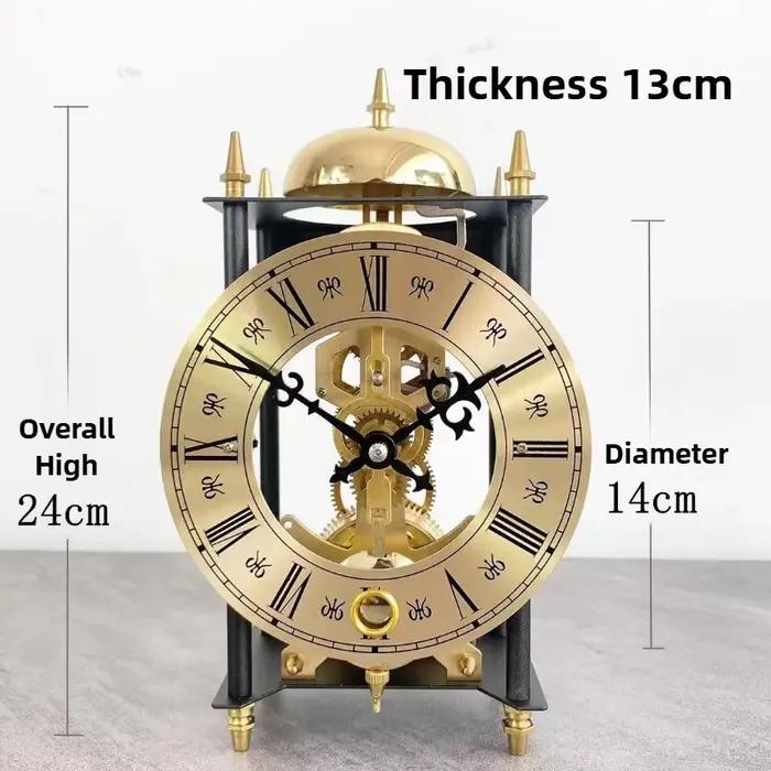 Horloge de Table moderne, montre de bureau de luxe, mécanique, accessoires de Table d'intérieur esth