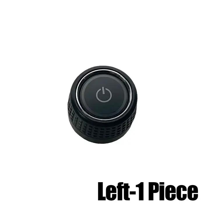 1/2 pièces bouton de commande de tableau de bord de voiture écran d'affichage interrupteur de démarr