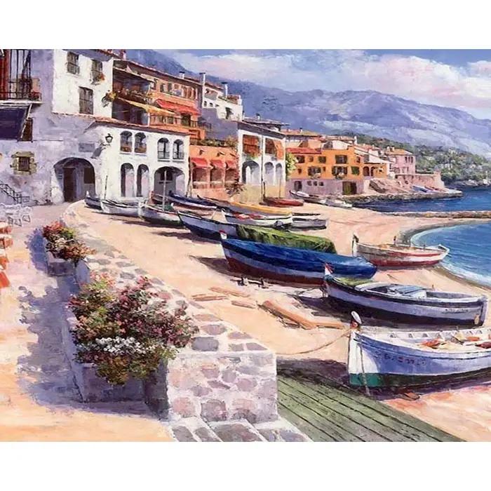 Gatyztoire – peinture à l'huile par numéros pour adultes, coloriage par numéros sur toile, cadeau Un