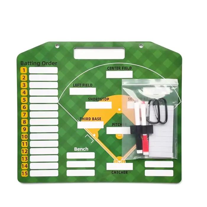 Planche d'Entraînement de Baseball Effaçable, Accessoire de Démonstration pour Match, 1 Pièce