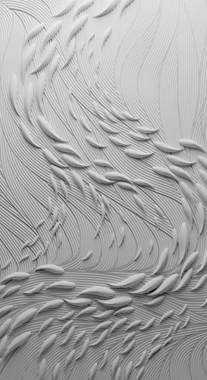 Peinture sur toile texturée 3D abstraite, art mural, décoration moderne pour la maison, poster géomé
