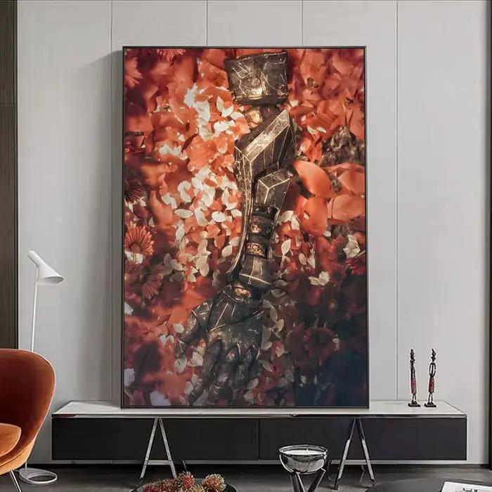 Jeu Clair Obscur Expedition 33 affiche HD auto-adhésive étanche Art mural idéal pour la maison burea
