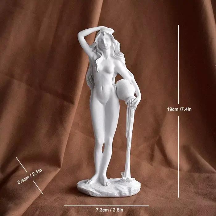 Statue de déesse grecque Aphrodite, Sculpture de corps humain, Ornements d'art, Figurine de Vénus, B