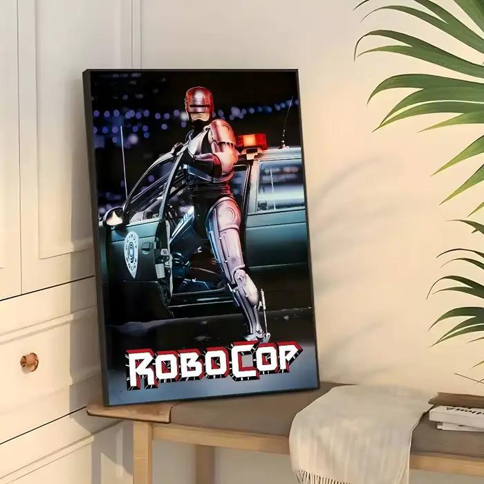 Affiche de film Robocop Vintage, art mural imprimé adapté au salon, chambre à coucher, bar, salon, d