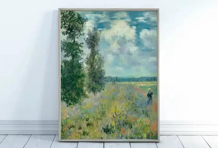 Monet – imprimés sur toile d'art de paysage abstrait, peinture murale, affiches célèbres Monet, déco