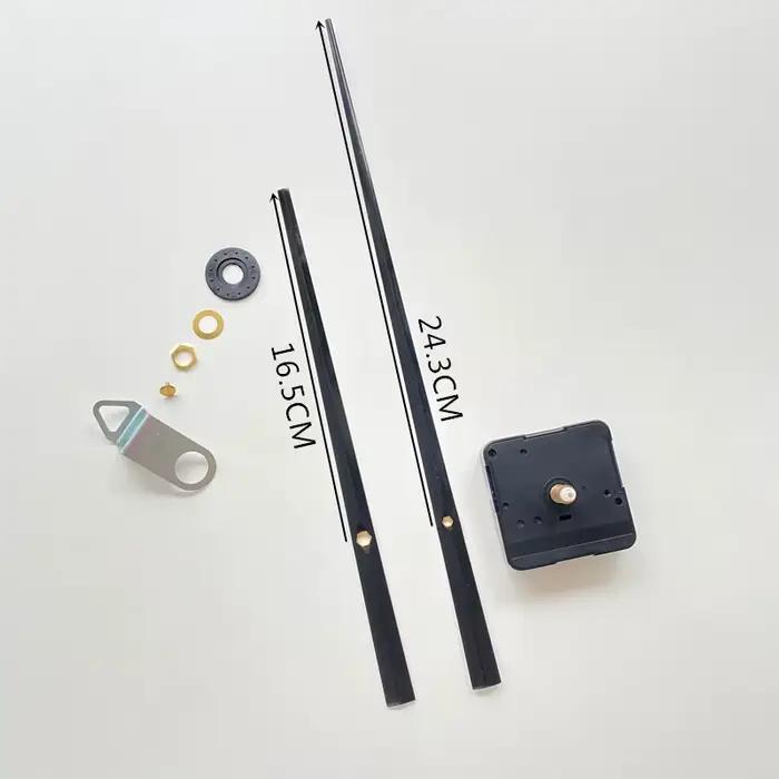 Grande horloge murale bricolage, horloge à couple élevé, mécanisme de remplacement de mouvement avec