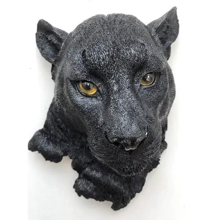 Décoration murale tête d'animal, Statues pour chambre à coucher, décoration murale de maison, décora