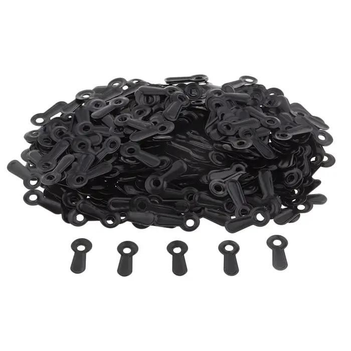 500 boutons tournants pour photos crédées pour accrocher des images, noir