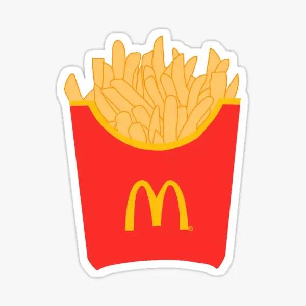 Mcdonald est des frites 5 pièces autocollants pour salon bagages impression fond bouteilles d'eau vo