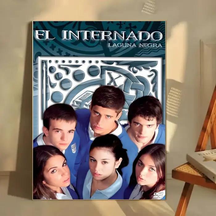 Affiche classique de la série télévisée espagnole E-El internado, autocollant mural HD imperméable, 