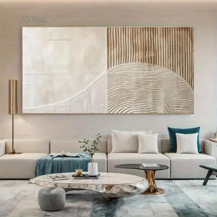 Affiche d'art abstrait moderne sans cadre – Impression minimaliste adaptée aux décorations de maison
