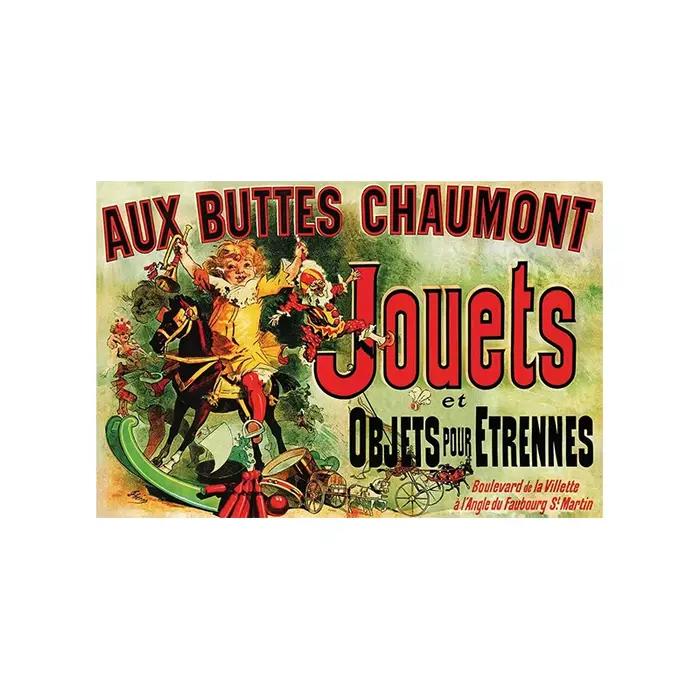 Aux Buttes Chaumont Jouets affiche amis TV toile peinture affiche et impression mur Art photo Cuadro