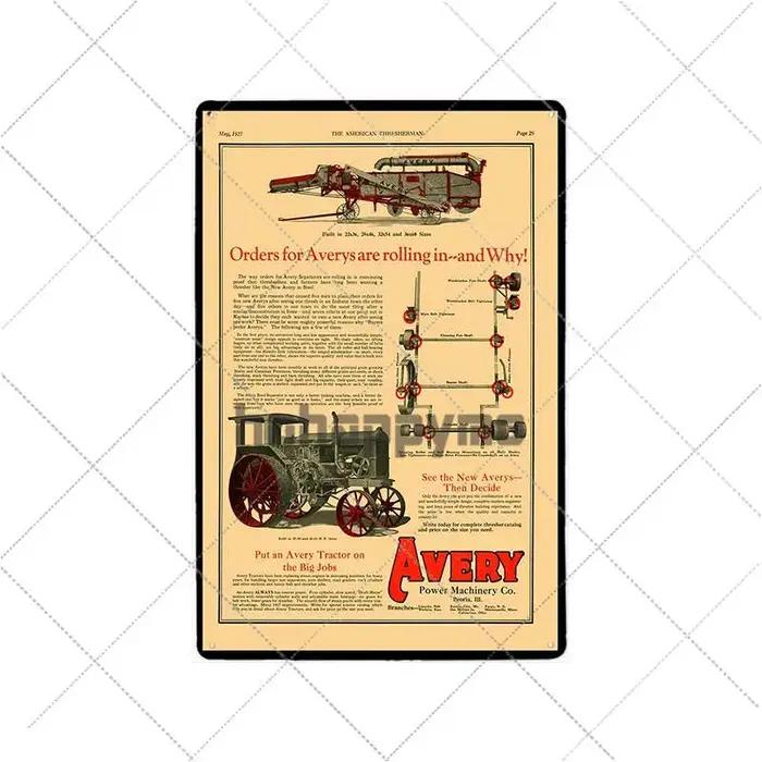 Affiche de Voiture Vintage en Métal, 18 Signes, Plaques Shabby Chic, Pub, Bar, Garage, Plaque Murale