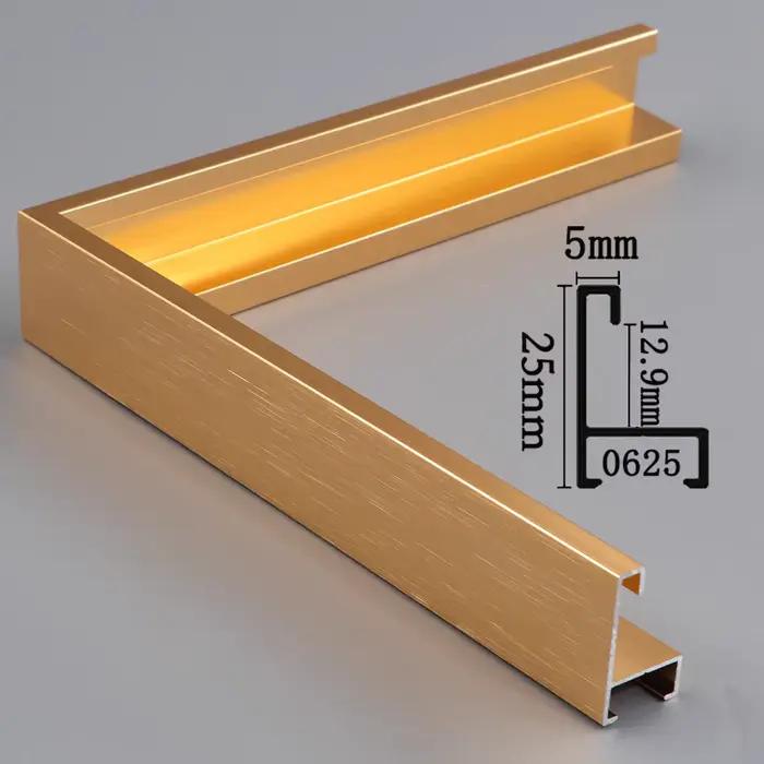 Cadre photo en métal pour affiches murales, cadres en aluminium classiques, cadeau d'art suspendu, c