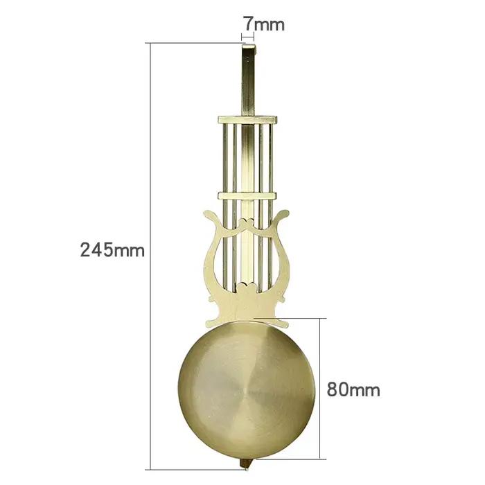 Pendule en métal de Style européen, 41g, 245mm de longueur, pièces d'horloge à monter soi-même, acce