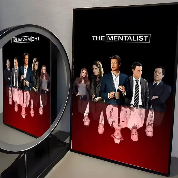Affiche d'art TV The M-Mentalist avec imprimés, décoration de maison, chambre à coucher, salon, cade