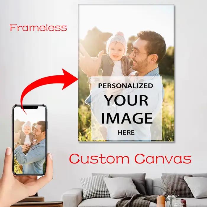 Photos Personnalisées avec Cadres, Peintures sur Toile, Affiches Personnalisées, Cadeaux d'Anniversa