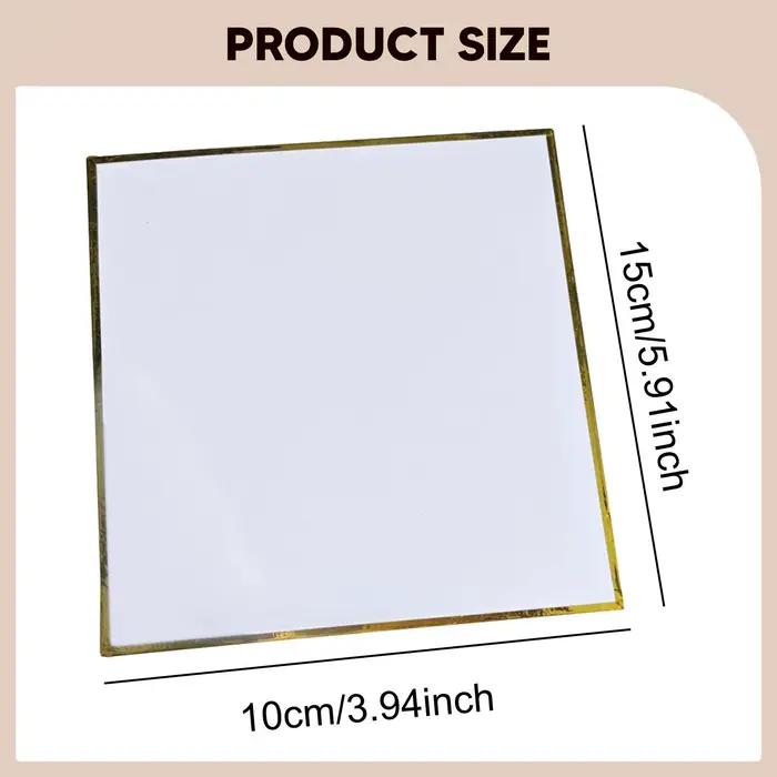 Planches Shikishi rectangulaires en papier Washi pour signature d'artiste, 10 pièces, pour autograph