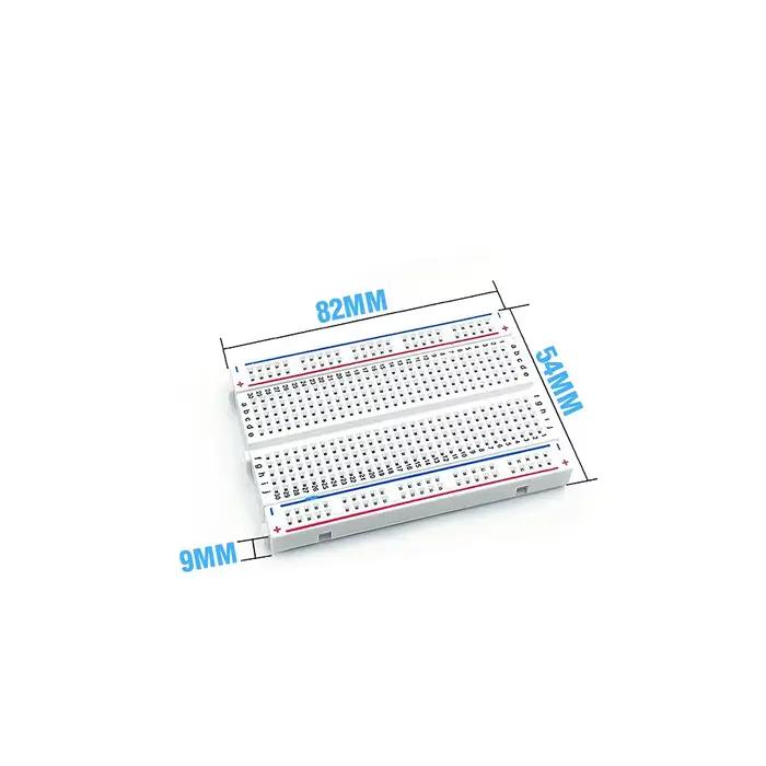 Platines de prototypage sans soudure pour la distribution de proto shield, blocs de connexion, 830 p