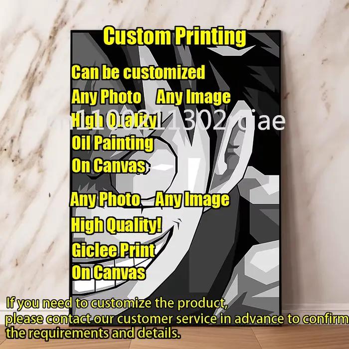 Affiche d'art de peinture sur toile de haute qualité, Anime d'enfance classique japonais une pièce, 