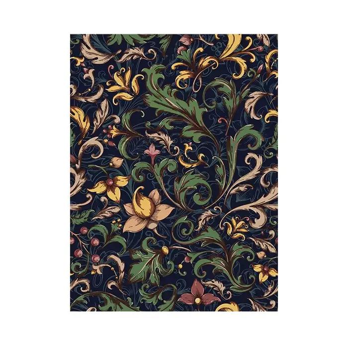 Papier peint Vintage français à décoller et à coller, panneaux muraux baroques, décor pour influence