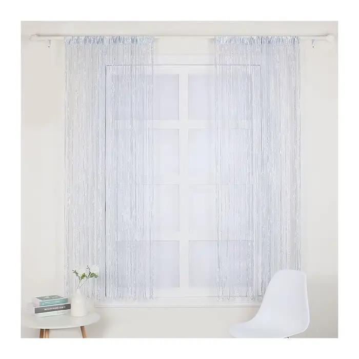 Rideau de porte décoratif, panneau mural, frange, fenêtre, diviseur de pièce, aveugle pour décoratio