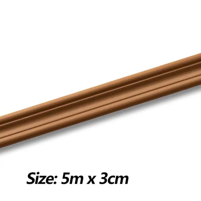 Moulure murale moderne 5M, bande décorative de protection des bords en NBR, étanche, auto-adhésive, 